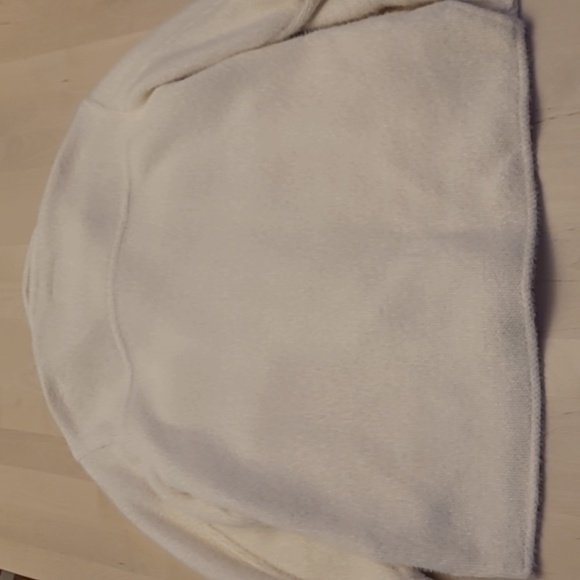 LIKE NEW Old Navy Plush Ivory Utility Shacket with 4 Pockets - Picture 6 of 11